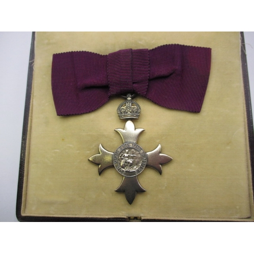 270 - A boxed OBE medal, reportedly the first issued to a woman, no name or papers