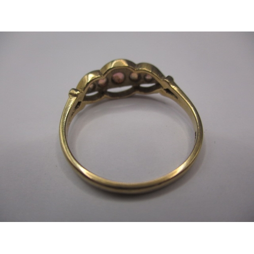 41 - A vintage 9ct yellow gold opal ring, approx. ring size ‘P’, approx. weight 1.83g, in good useable pr... 