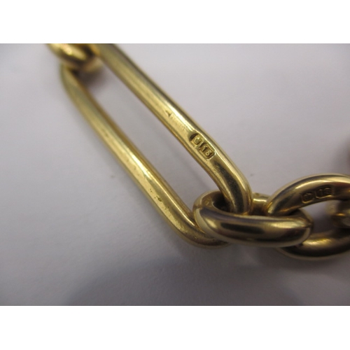 94 - An antique 18ct yellow gold Albert chain, approx. linear length 47cm, approx. weight 98.5g, in good ... 