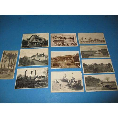 20 - A quantity of vintage postcards to include views of Steeple Bumpstead, all in used condition