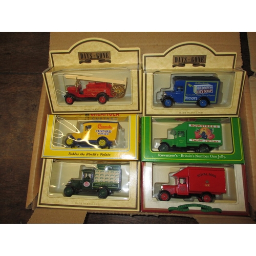 24 - 12 die-cast model vehicles, all box and un-used