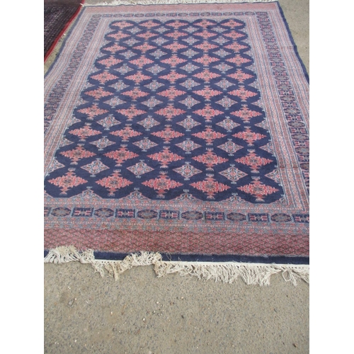 30 - Two vintage wool rugs, approx. sizes 280x180cm and 250x180cm both in useable pre-owned condition