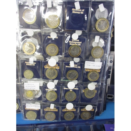 50 - A very large quantity of modern collectors coins, to include a 2009 Kew Gardens 50p and Coin checker... 