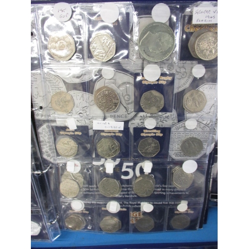 50 - A very large quantity of modern collectors coins, to include a 2009 Kew Gardens 50p and Coin checker... 