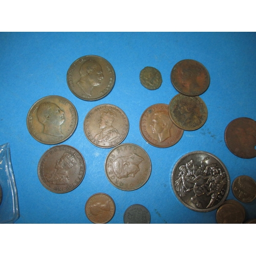 51 - A very large quantity of pre-decimal coins, all circulated to include some fine grades, approx. gros... 