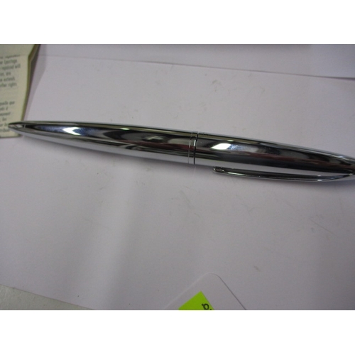 52 - A boxed Cross ball point pen, in working order with corporate 25th anniversary inscription