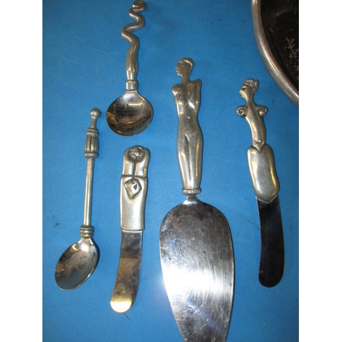 54 - A parcel of Carrol Boyse (1954-2019) functional art kitchen items, all in used condition