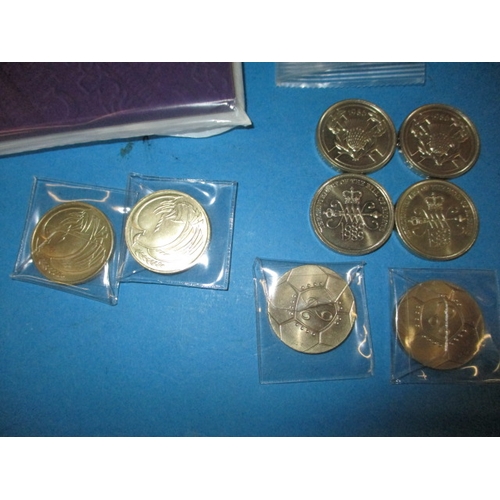 55 - A quantity of royal mint uncirculated collectors coins, most in original unopened packs