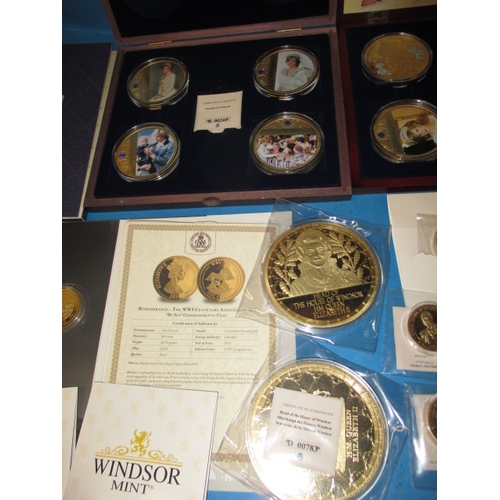 58 - A large quantity of special edition collectors coins, various mints, all in uncirculated condition