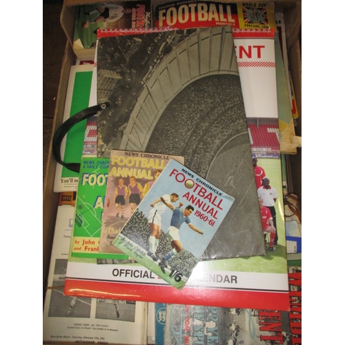 86 - A large quantity of 1940s and later football ephemera, various clubs, all in used condition