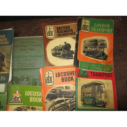 87 - A quantity of vintage railway and other booklets, most ABC spotter books, all in used condition