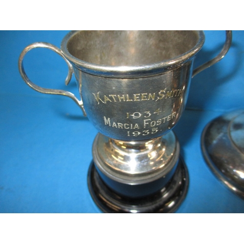 92 - Three vintage awards, one for Sheffield post office dated 1921, one with a white star line emblem an... 