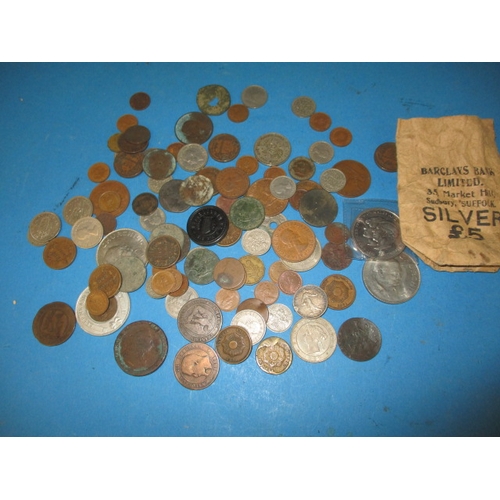 140 - A parcel of Georgian and later coins, all in circulated condition