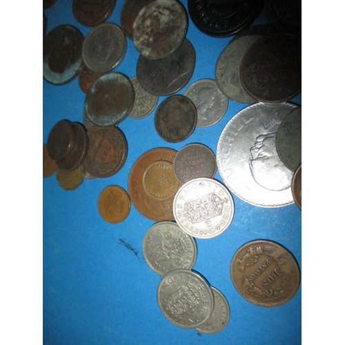 140 - A parcel of Georgian and later coins, all in circulated condition