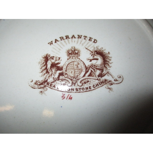 145 - A quantity of general clearance items , to include ironstone plates and antique cups and saucers, al... 