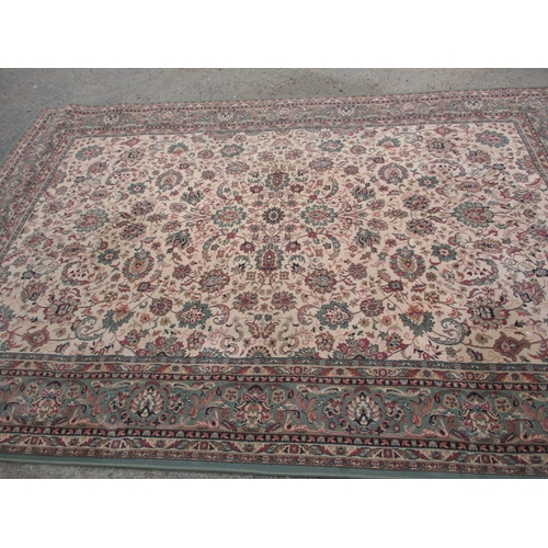 147 - A large vintage rug approx. size 200x290cm, in useable pre-owned condition and recently been profess... 