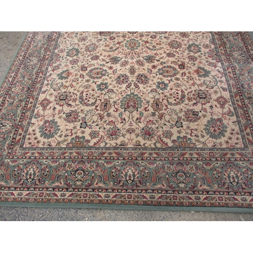 147 - A large vintage rug approx. size 200x290cm, in useable pre-owned condition and recently been profess... 