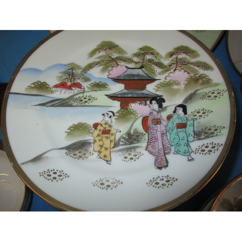 154 - A parcel of vintage Japanese ceramics, and other items, all in used condition with no observed damag... 