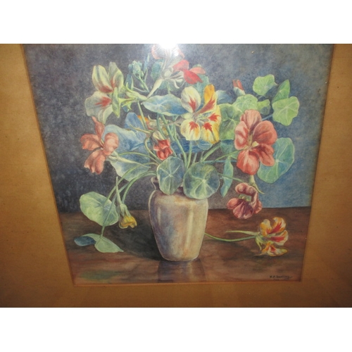 157 - Three early 20th century floral still life watercolours, dated from 1928 and all signed H P Snelling... 