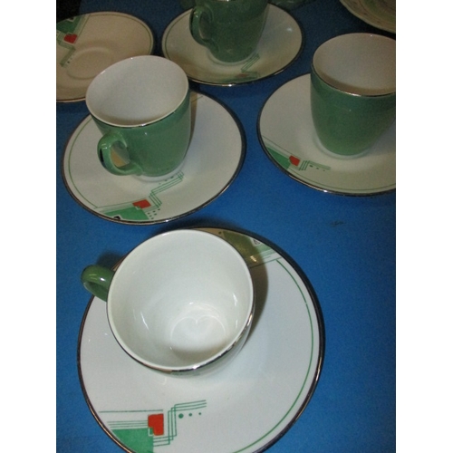 158 - A quantity of vintage ceramics, to include part tea sets, all in used condition with no observed dam... 