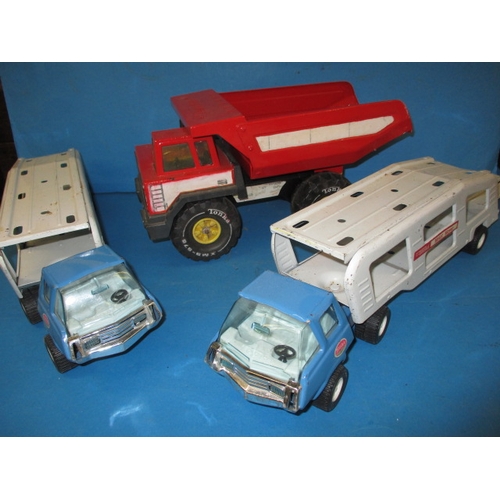 164 - Three vintage Tonka toys, in used condition