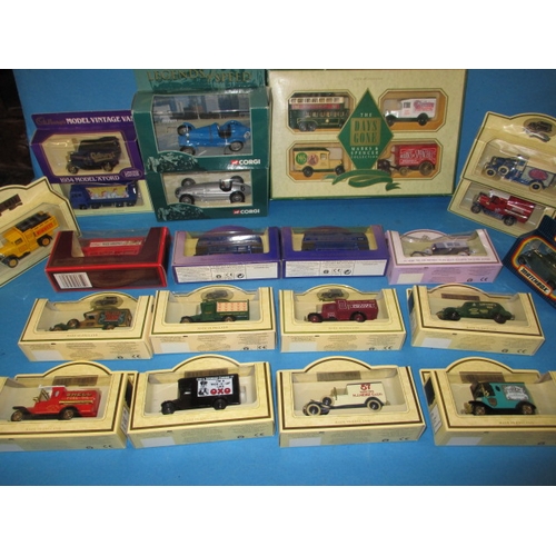 168 - A quantity of collectable die-cast model vehicles, all in boxed condition, 24 in total