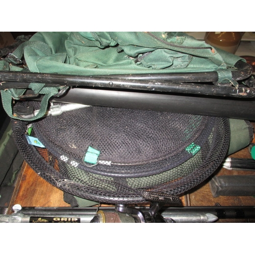 170 - A quantity of fishing tackle, to include carp rods, reels and accessories, all in useable pre-owned ... 