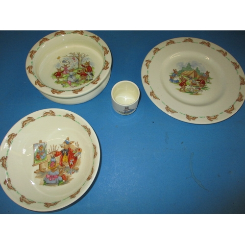 204 - 4 Pieces of Royal Doulton Bunnykins ceramics, all in pre-owned condition with no observed damage