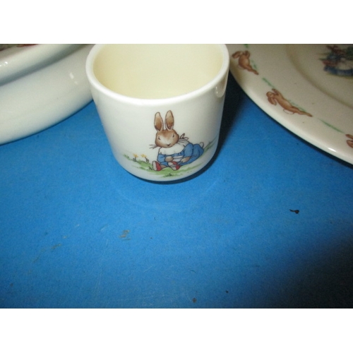 204 - 4 Pieces of Royal Doulton Bunnykins ceramics, all in pre-owned condition with no observed damage