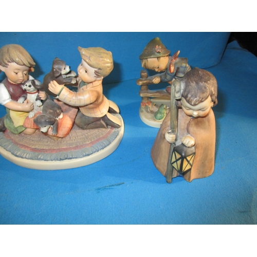 205 - A parcel of Goebel-Hummell figures, all in pre-owned condition 2 with noted damage