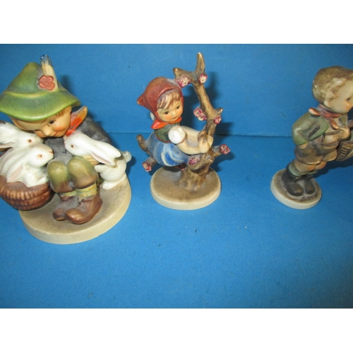 205 - A parcel of Goebel-Hummell figures, all in pre-owned condition 2 with noted damage