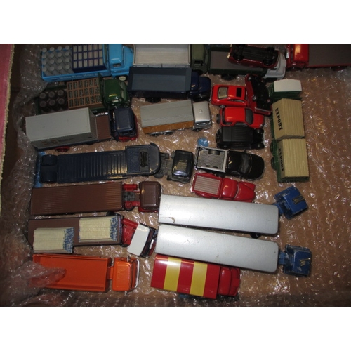 261 - A large quantity of vintage die-cast model vehicles, most boxed and unused