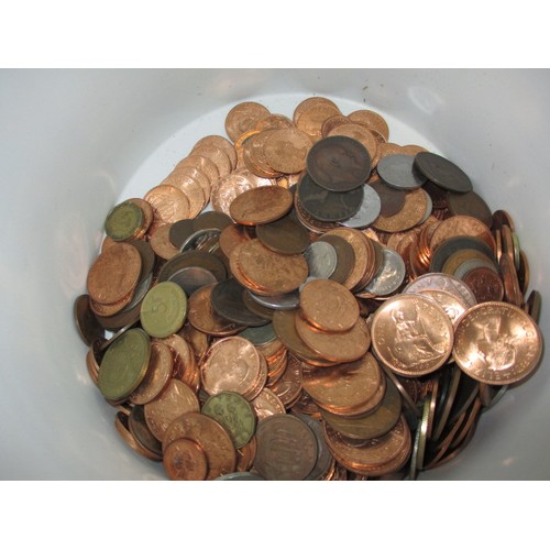 268 - Approximately 12kg of mixed coins, all in circulated condition