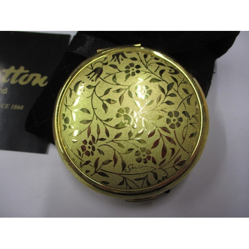 274 - A boxed Stratton compact and pill pot, both in unused condition