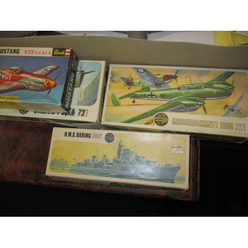 280 - A large quantity of vintage AirFix models, most unopened, some part built and some just empty boxes,... 