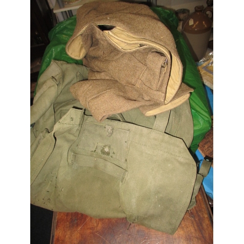 297 - A very large quantity of vintage military related items, to include aircraft dials and clothing, all... 