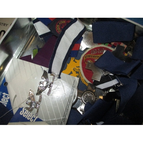 300 - A parcel of replica military badges and insignia, most unused