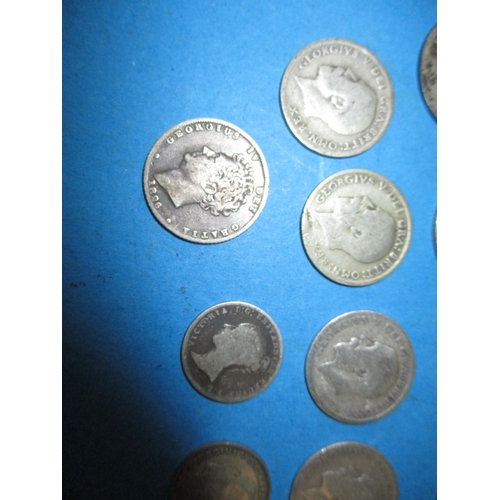 193 - A parcel of pre-1920 silver coins, all in circulated condition, approx. gross parcel weight 225g