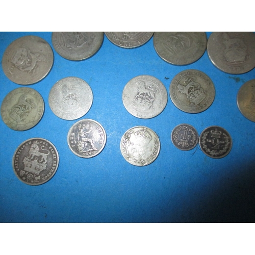 193 - A parcel of pre-1920 silver coins, all in circulated condition, approx. gross parcel weight 225g