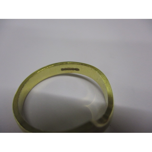 38 - An 18ct yellow gold wedding ring, approx. ring size ‘M’, approx. weight 2.8g in pre-owned condition ... 