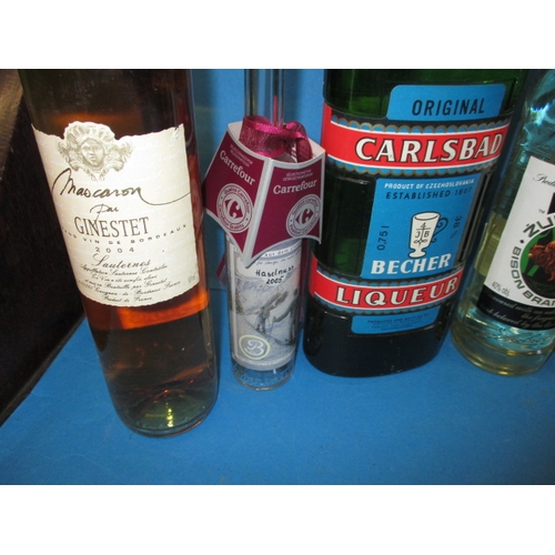 358 - A quantity of mixed spirits and liqueurs, all unopened and with contents