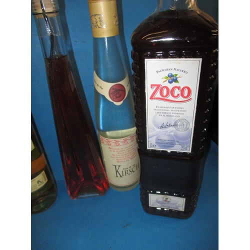 358 - A quantity of mixed spirits and liqueurs, all unopened and with contents