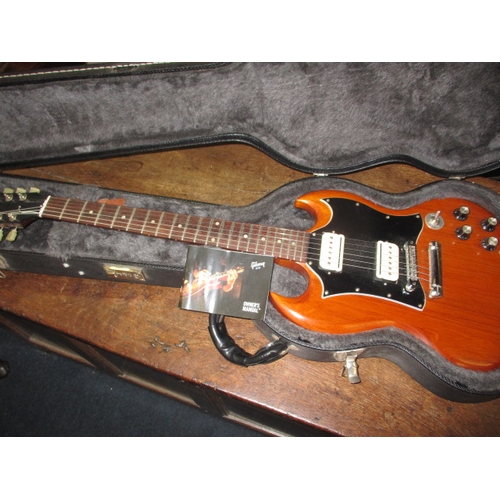 295 - An American made Gibson SG Special electric guitar, 2009 model with original Gibson USA hard case, i... 