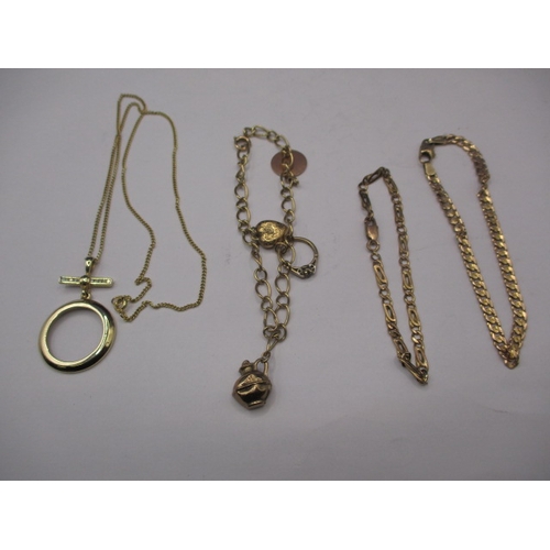 88 - A parcel of 9ct gold jewellery items, all in useable pre-owned condition, approx. parcel weight 24.4... 