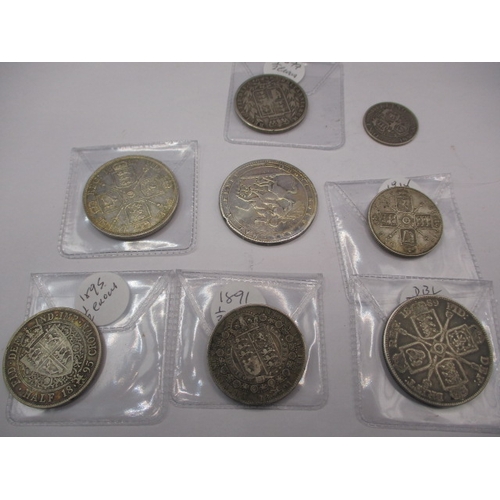 180 - A parcel of George III and later silver coins, various grade some very fine, approx. parcel weight 1... 