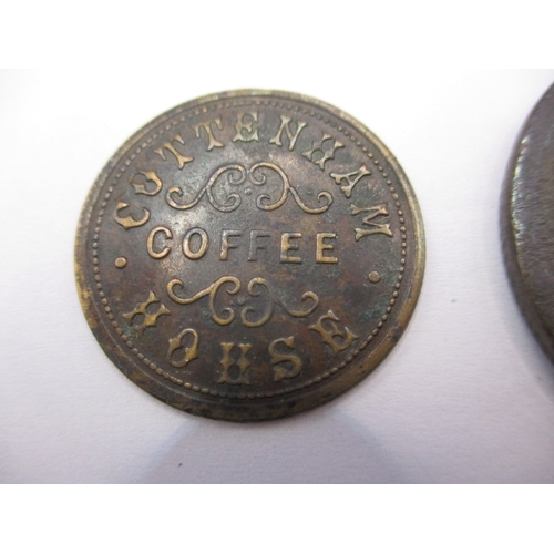 208 - A selection of trade tokens and medallions, all in circulated condition, from a private collection