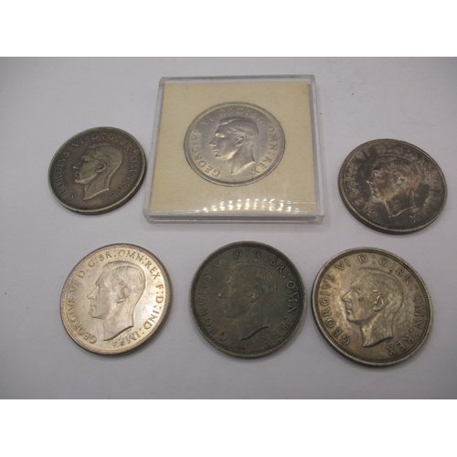 196 - A parcel of 1937 part silver crowns, to include a Commonwealth of Australia unc example, from a priv... 