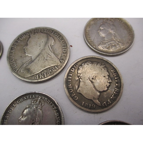 199 - A parcel of George II and later silver coins, to include some very fine grades. Approximate gross pa... 