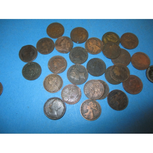 213 - A large quantity of Georgian and later farthings, various grades, all in circulated condition. To in... 