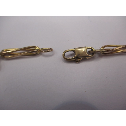 67 - A vintage 9ct yellow gold necklace, approx. linear length 55cm, approx. weight 15.3g , in useable pr... 